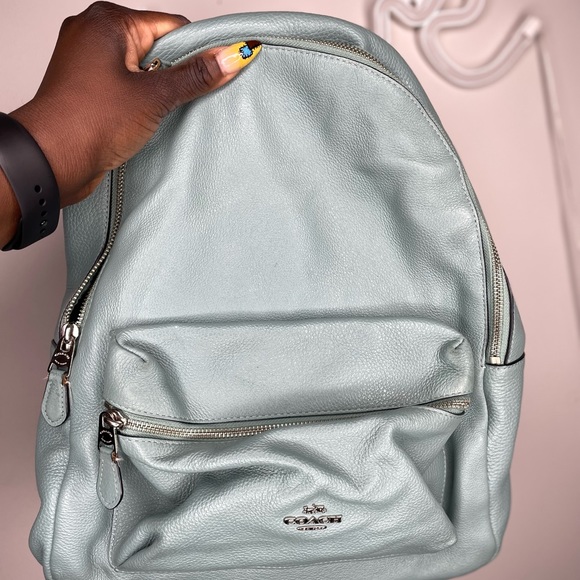 Blue Coach Backpack - Picture 7 of 7